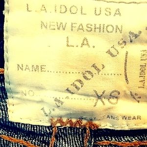 L.A. Idol jean shorts